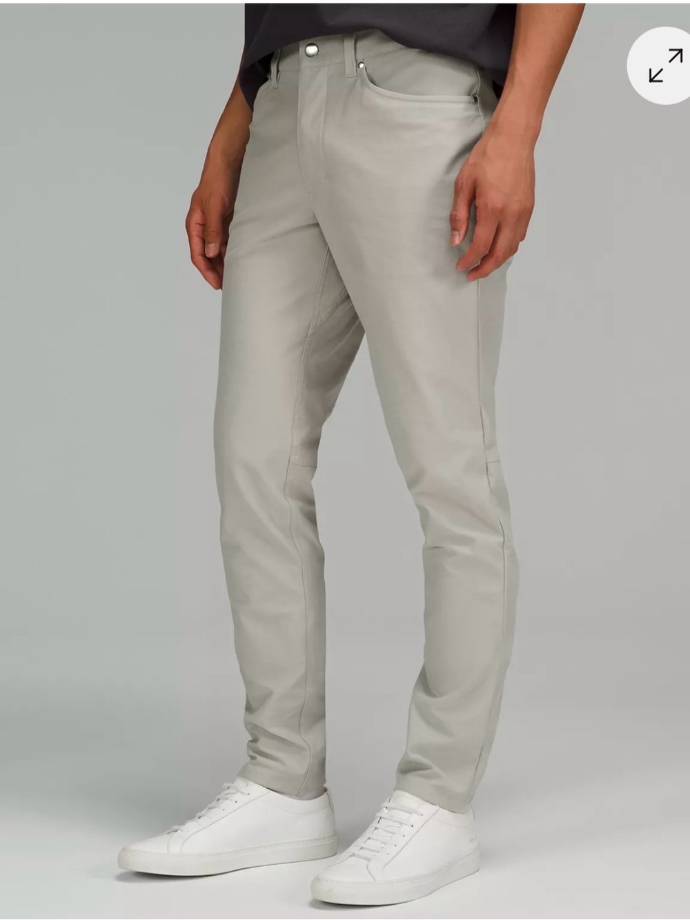 Lululemon Gray ABC Slim-Fit 5 Pocket Pant 31L Utilitech Pants